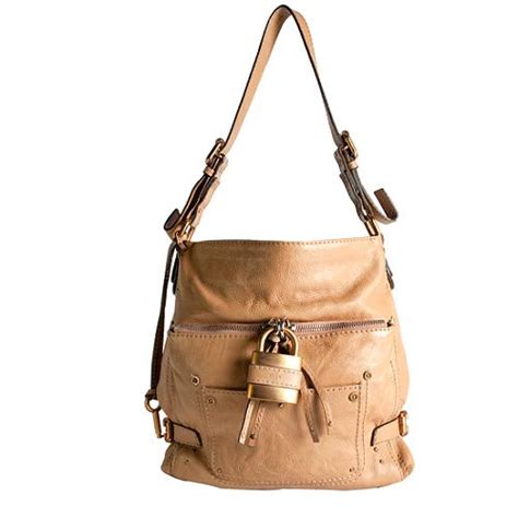 chloe paddington small hobo handbag|chloe leather paddington shoulder bag.